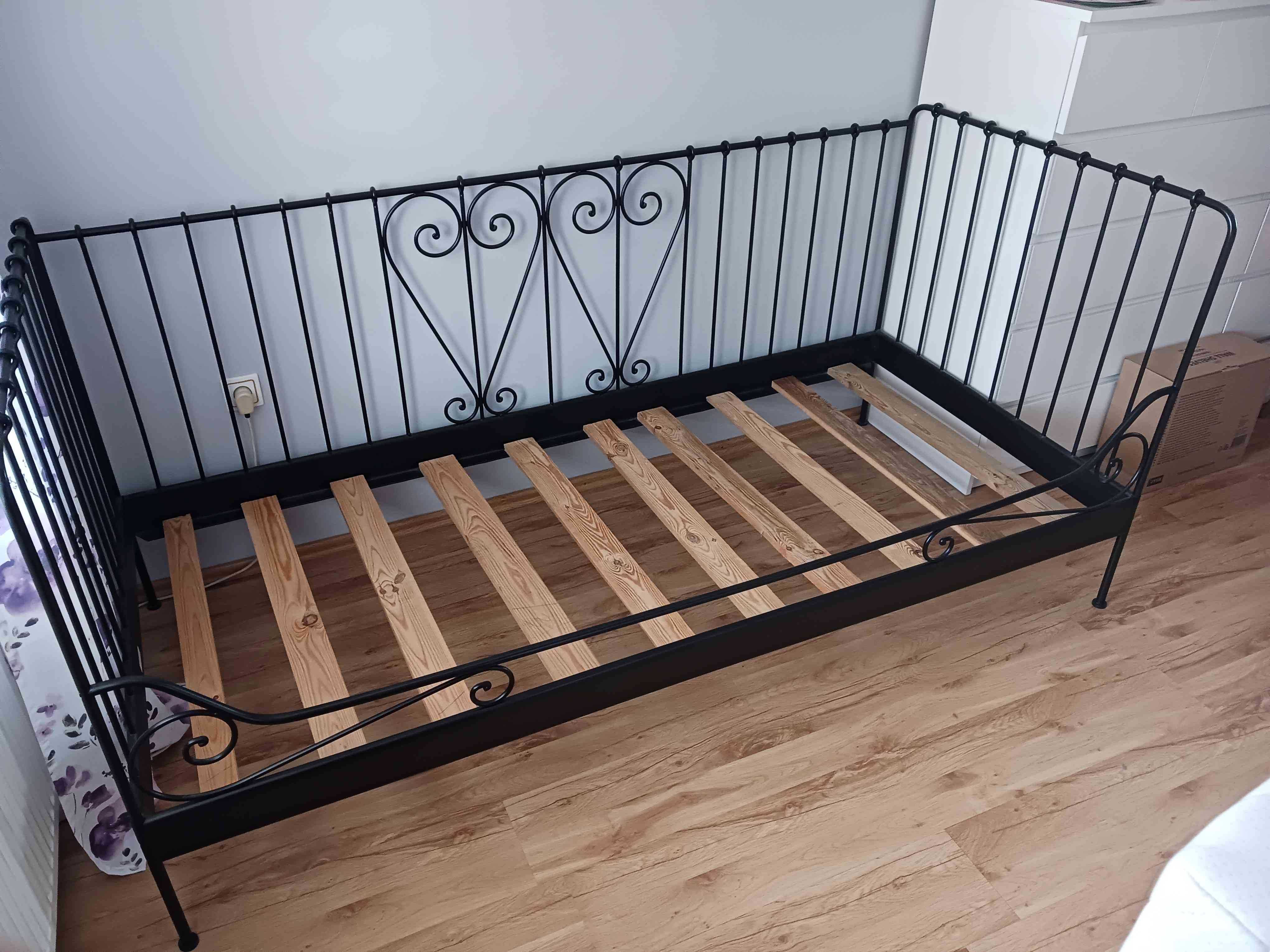 Łóżko metalowe IKEA