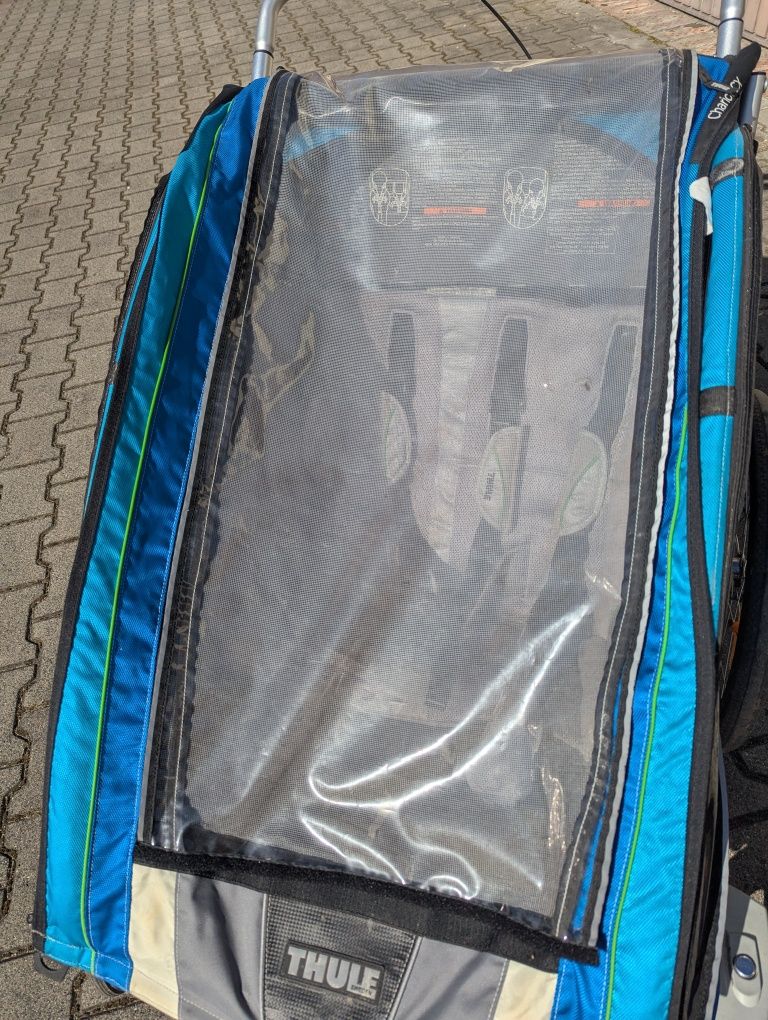 Przyczepka dwuosobowa Thule Chariot CX2 wielofunkcyjna amortyzowana