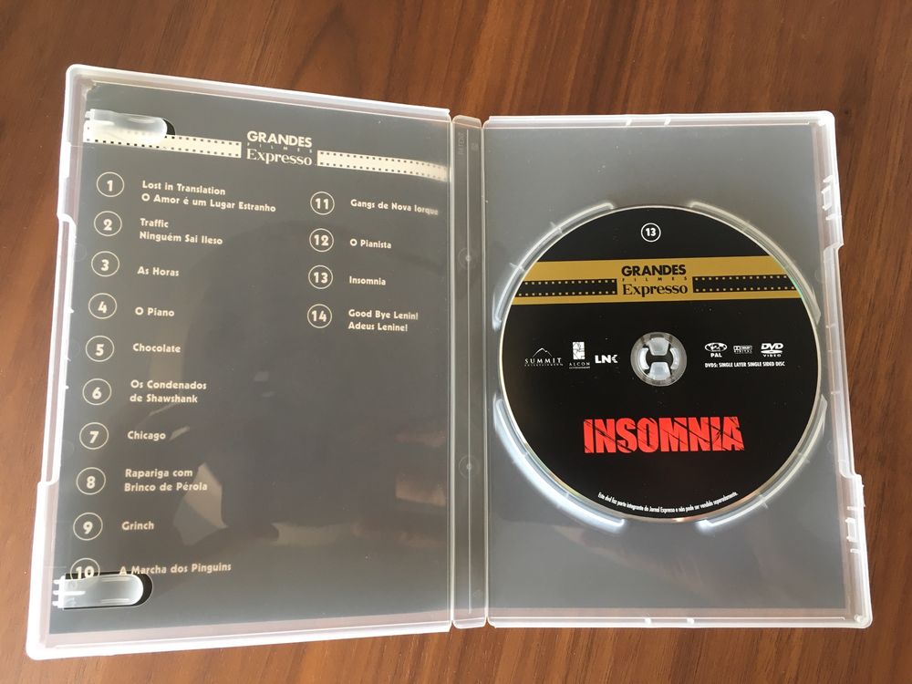 DVD filme “Insomnia”