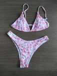Bikini Branco e Rosa NOVO (Portes Grátis)