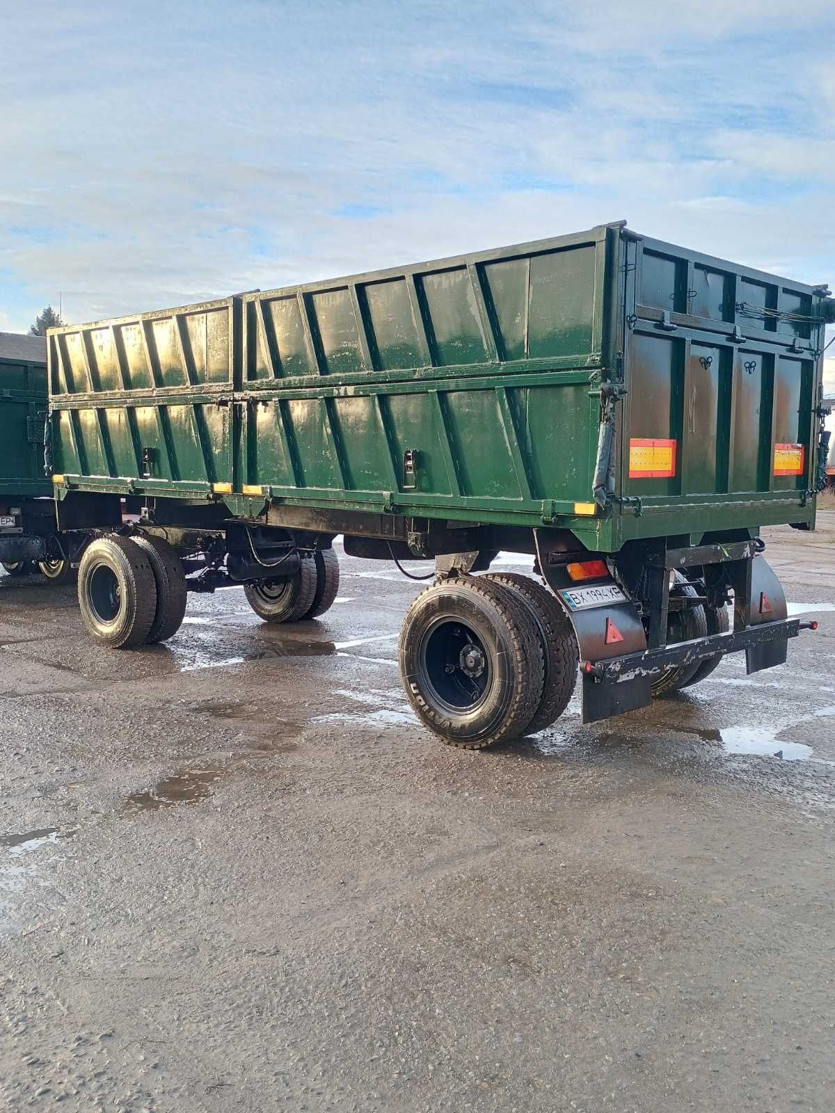Продам причіп камаз 10 тоник самоскид гкб 8350