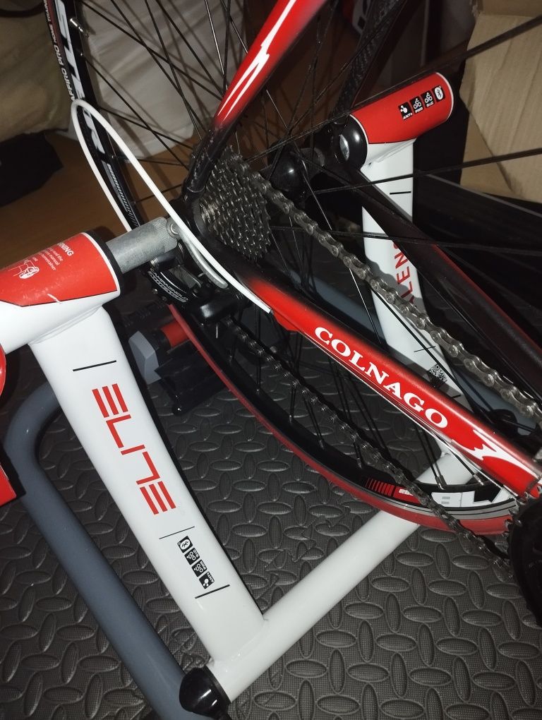 Bicicleta estrada Colnago + Rolo Elite