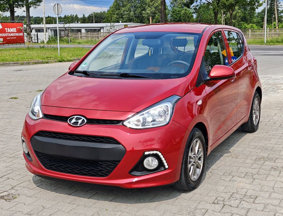 Hyundai i10 1.0 Benzyna 2016r 76 tys km Podgrz. Fotele i kierownica
