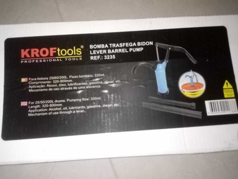 Bomba de tansféga de bidon kroftools 3235