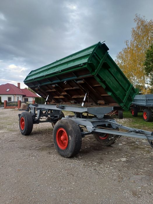 Przyczepa wywrotka hw 80.11 hl hk 8 ton Niemiecka  dokumenty