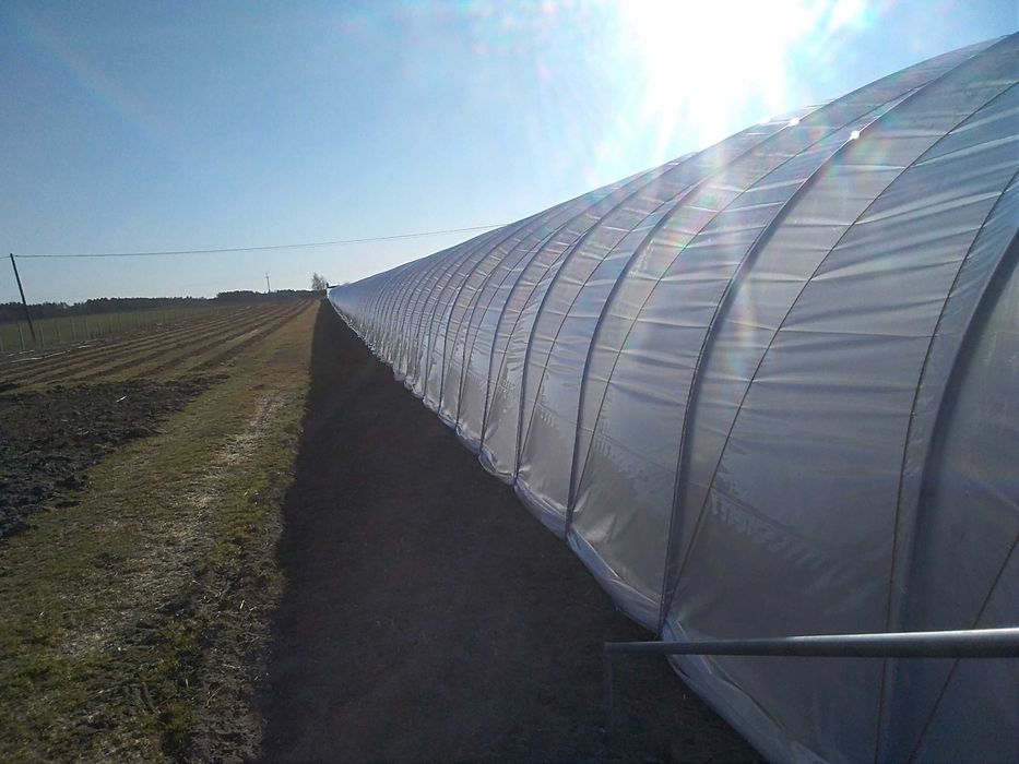 Nowe tunele foliowe 7.5x3x32m tunel foliowy na truskawki
