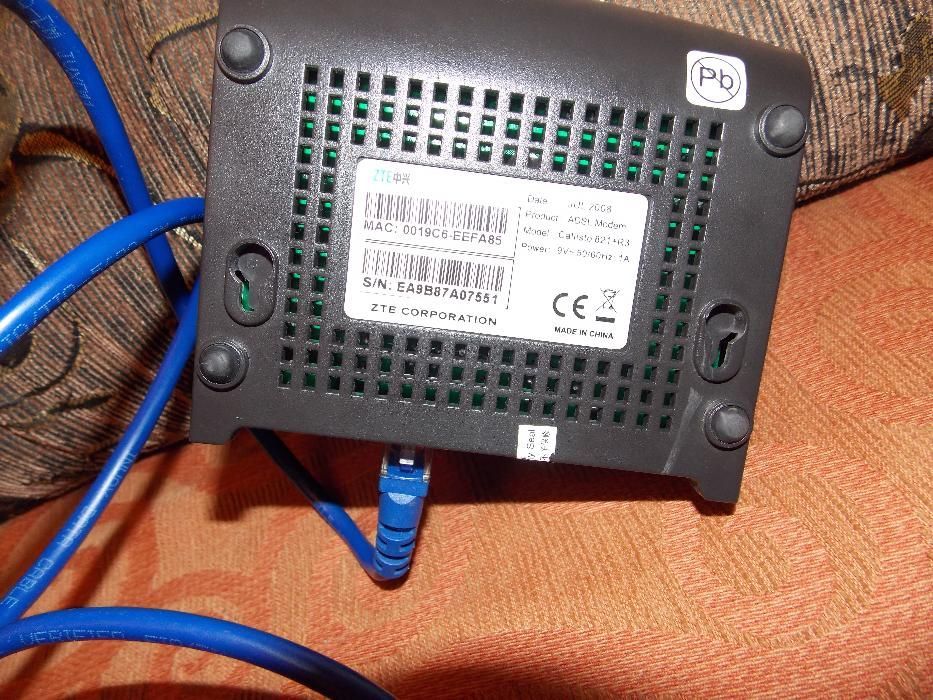ADSL Modem, model: Callisto 821+R3