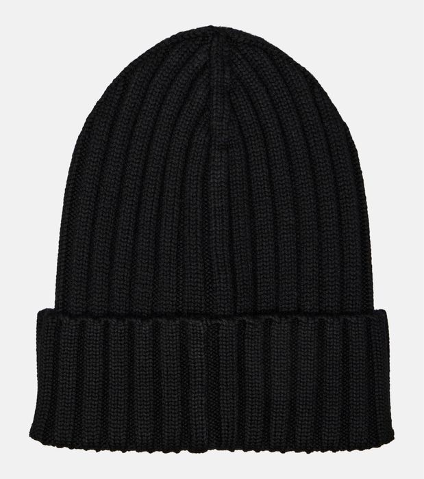 Moncler Ribbed Wool Beanie