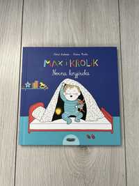 Max i królik Nocna Kryjówka Desbordes Astrid książka dla dzieci