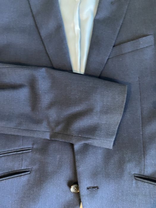 Casaco de Fato Azul Marinho