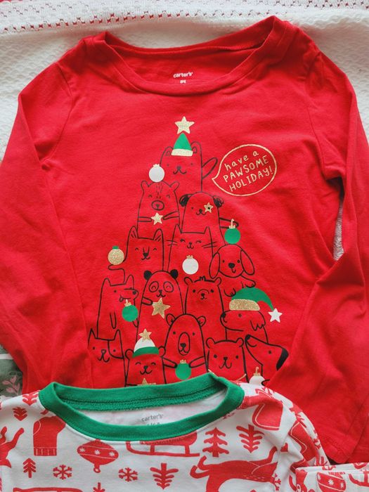 Новорічні речі для дівчинки Новорічна сукня плаття піжама реглан кофта