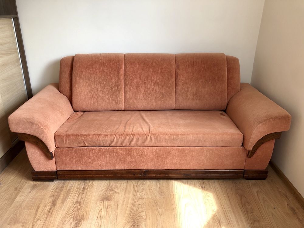 Duża Wygodna Sofa z funkcją spania