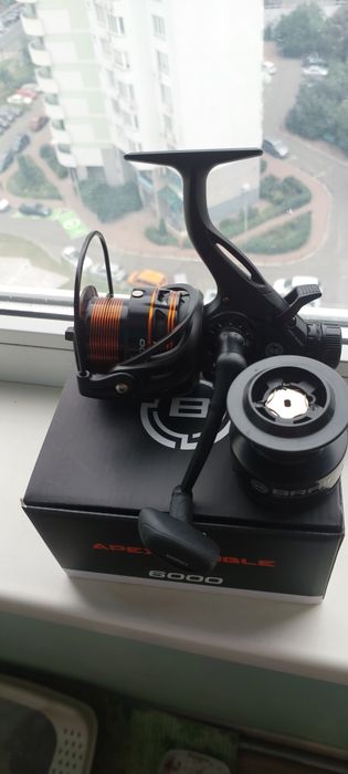 Катушка Brain Apex Double Baitrunner 6000 6+1BB