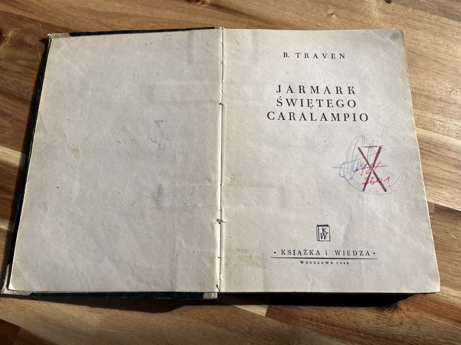 Jarmark Świętego Caralampio B. Traven