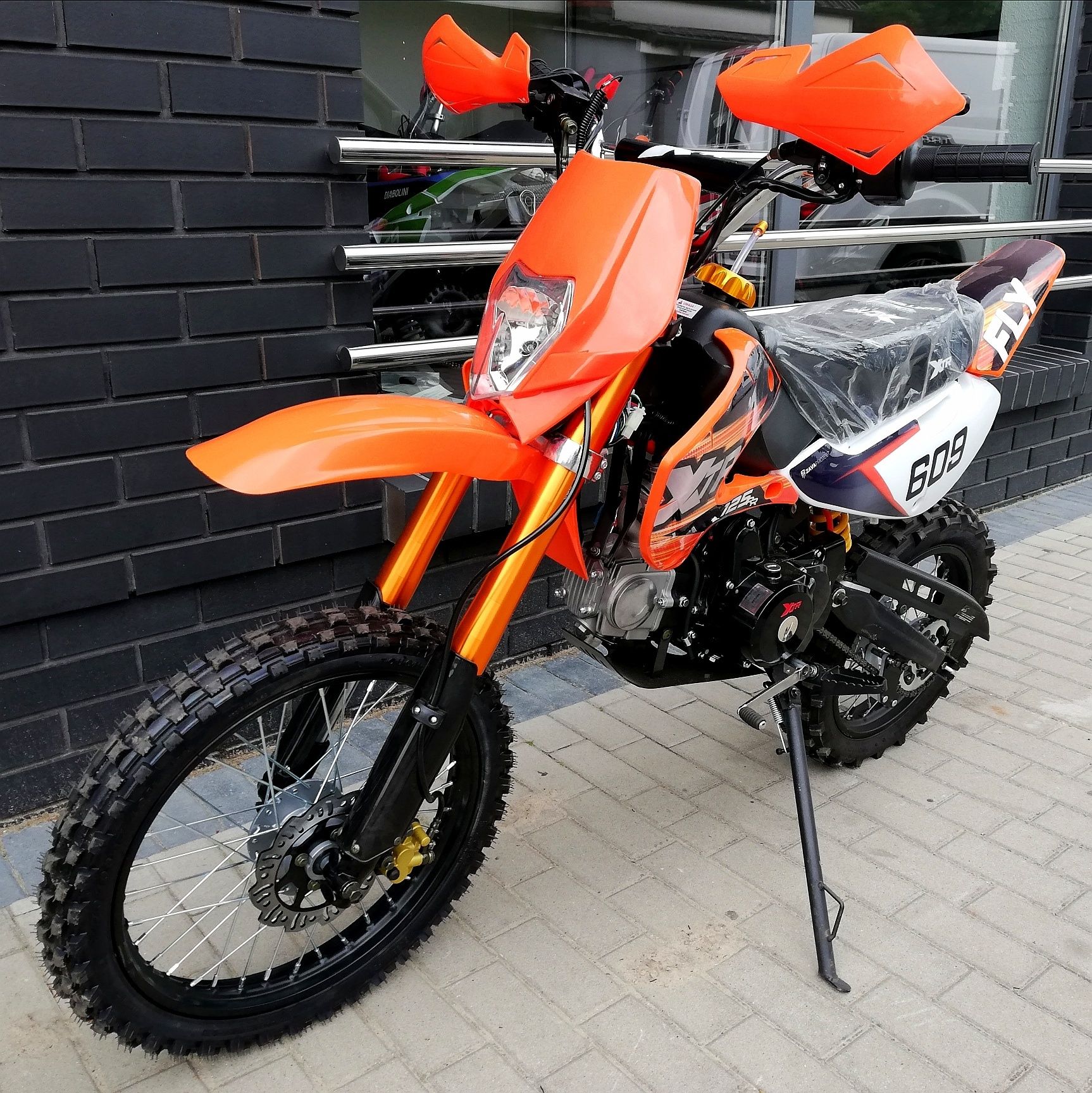 XTR 125 ! FULL OPCJA ! Rozrusznik-Lampa-Sport Wydech-NOWY cross 609 !