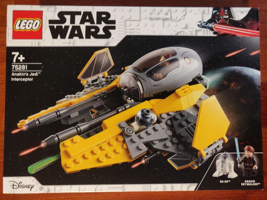 Lego Star Wars várias naves novos selados