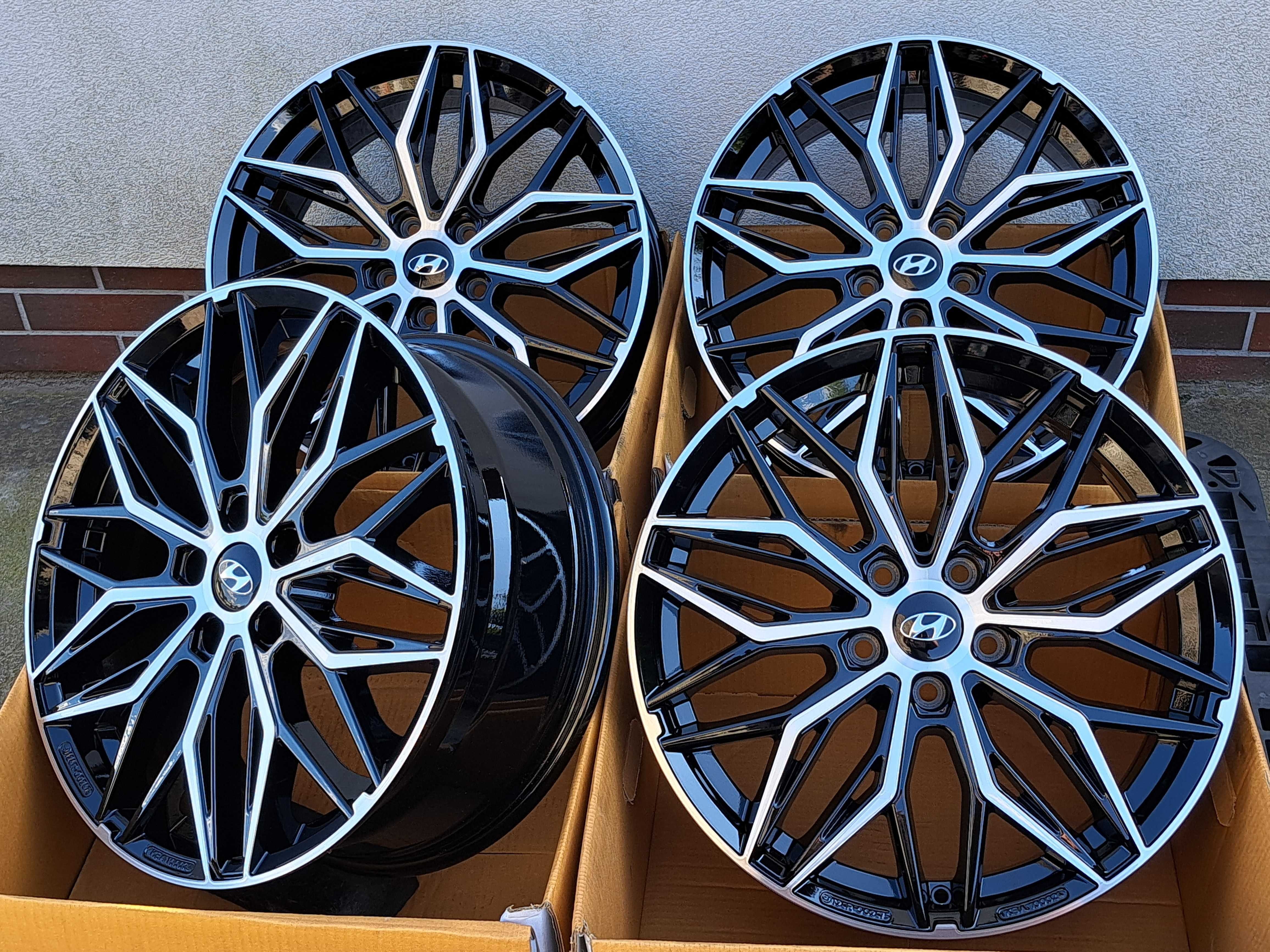 Alufelgi Hyundai 17 NOWE 5x114,3 I30 I40 IX20 Ix35 Tucson! CNC CA26