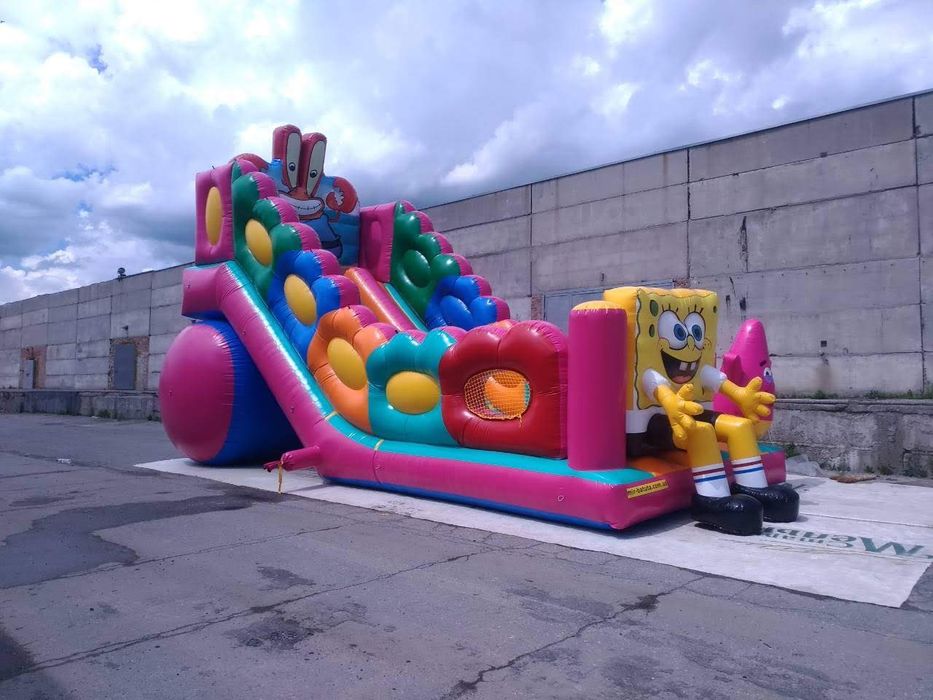 Ремонт надувних виробів, гірки, батути, комплекси, б