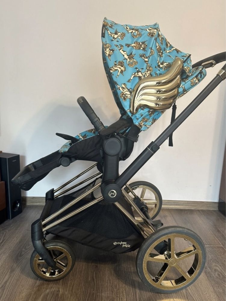 Cybex priam 2.0 cherubs blue Jeremy Scott