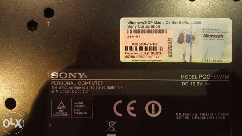 Computador Portátil Sony Vaio