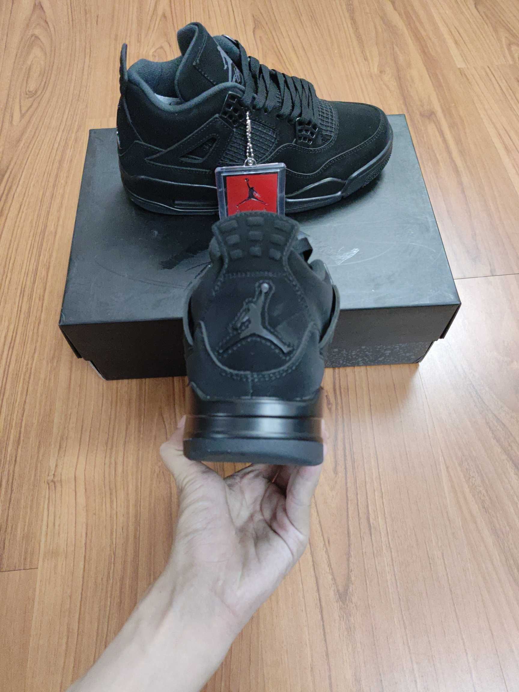 Nike Air Jordan 4 Retro Black Eu 39