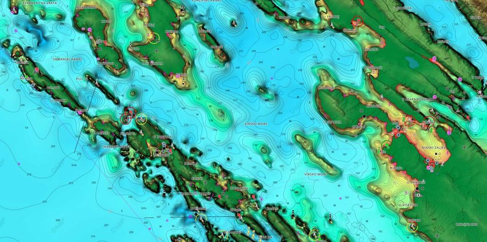 C-Map Reveal EM-Y076 Morze Śródziemne, Adriadyk -Lowrance, Simrad, B&G
