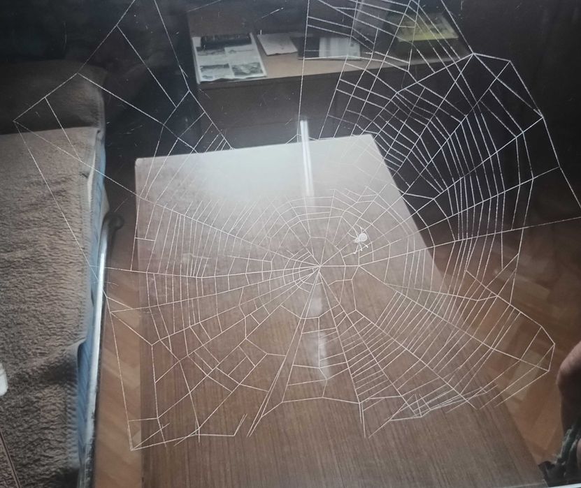 Szklany blat, grawer 3D