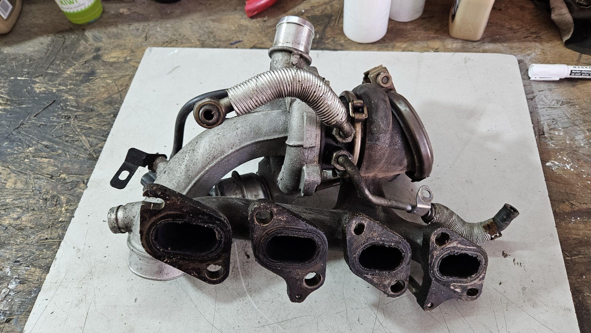Turbina turbosprężarka A14NEL A14NET 1.4t opel meriva b astra j zafira