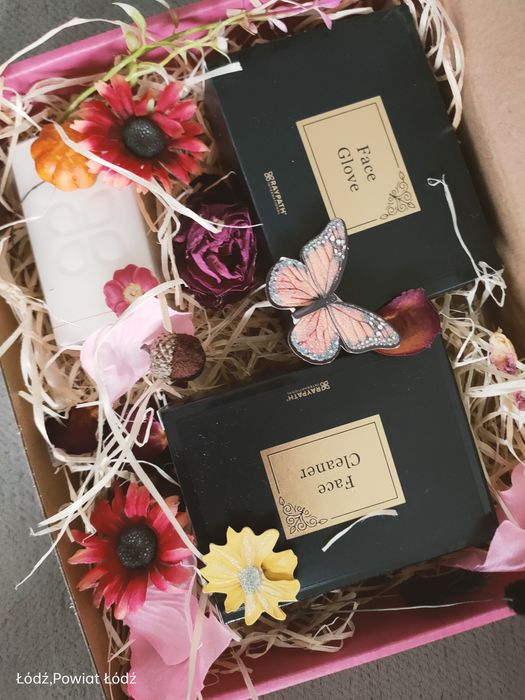 Pudło prezentowe Face glove cleaner mydełko Raypath