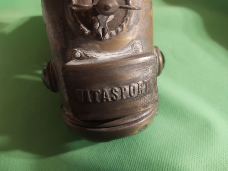 Stara zabytkowa lampa rowerowa Vitasport