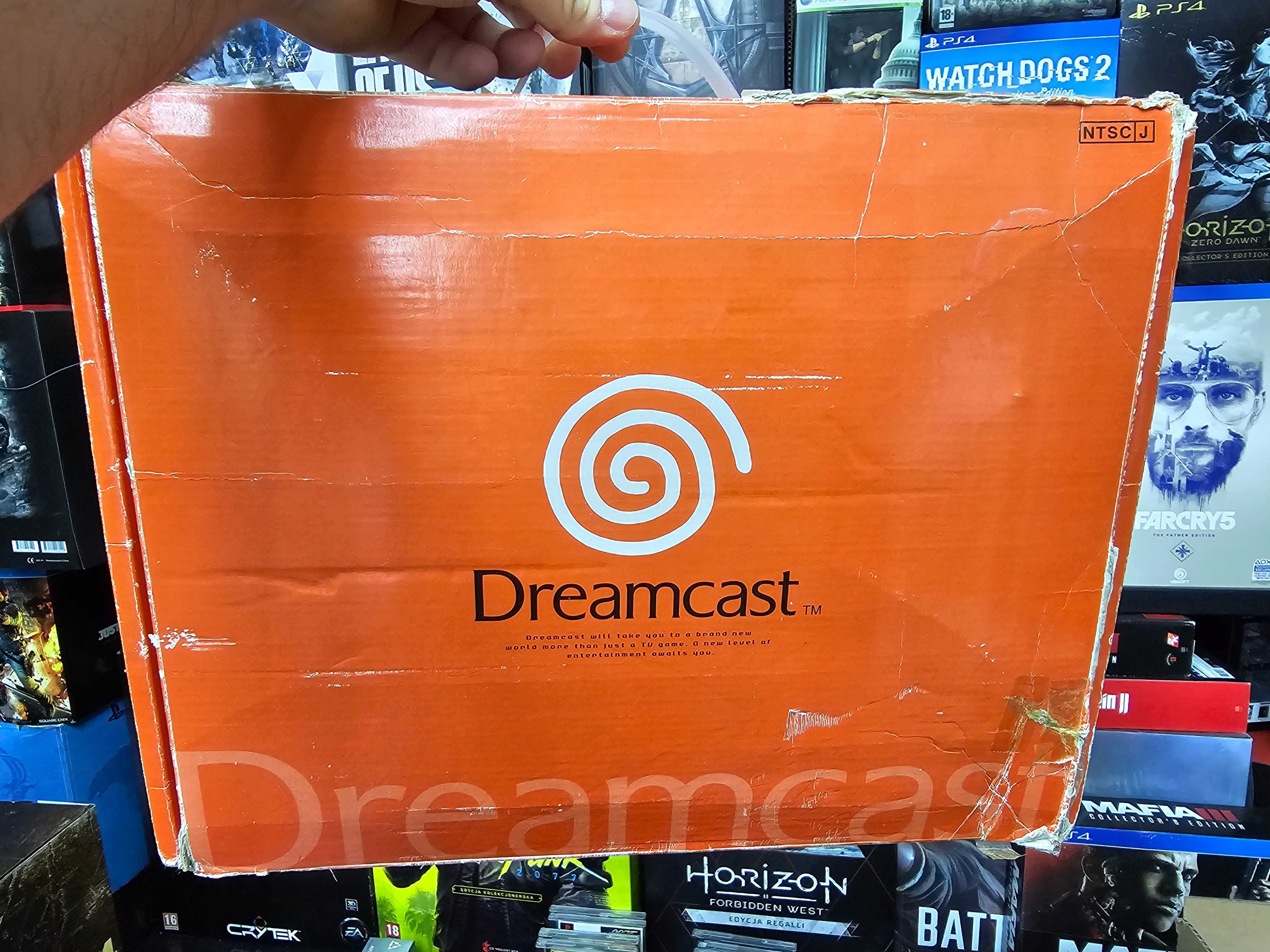 Konsola SEGA Dreamcast HKT-3000 NTSC-J pełen fabryczny komplet SKLEP