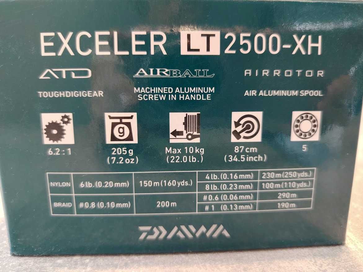 Kołowrotek Daiwa Exceler LT2500XH