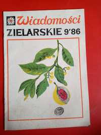 Wiadomości zielarskie nr 9/1986, wrzesień 1986