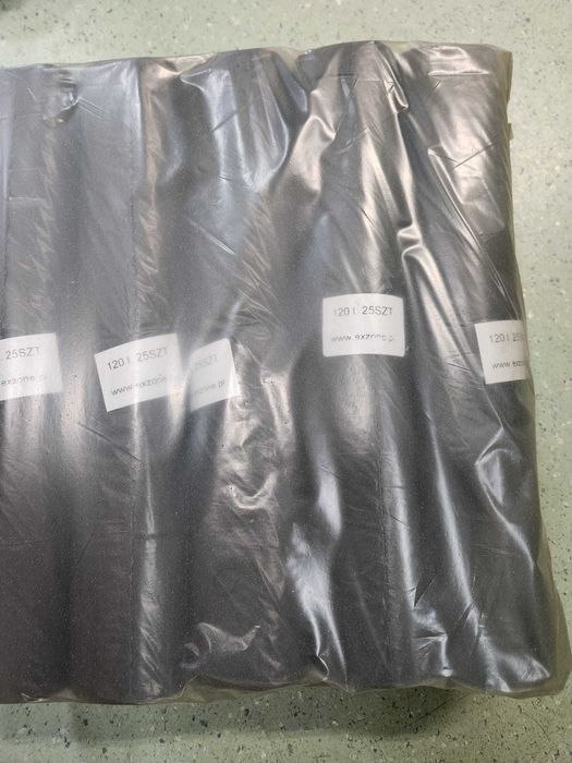 Worki na śmieci LDPE 160L Mocne- zestaw 10 rolek.