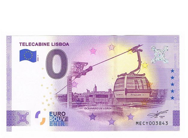 0 Euro -Telecabine Lisboa Anniversary 2020-1