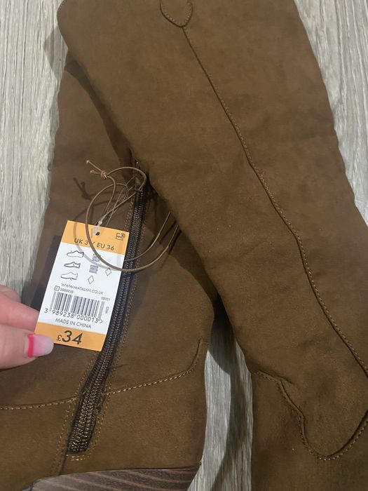 Продам козаки, ботінки, 36 розмір ,нові
