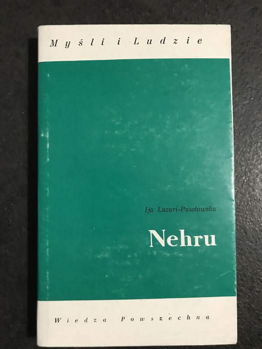 Nehru Ilja Lazari Pawłowska polityka myśli biografia praca idea