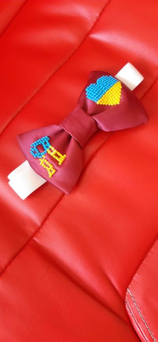 Шкільна краватка метелик червона / бабочка красная