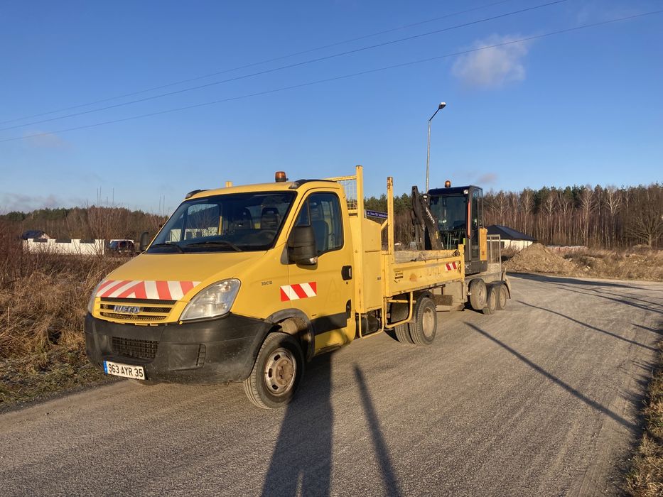 Usługi transportowe piach płukany ziemia żwir gruz kruszywa