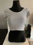 Crop top w paski