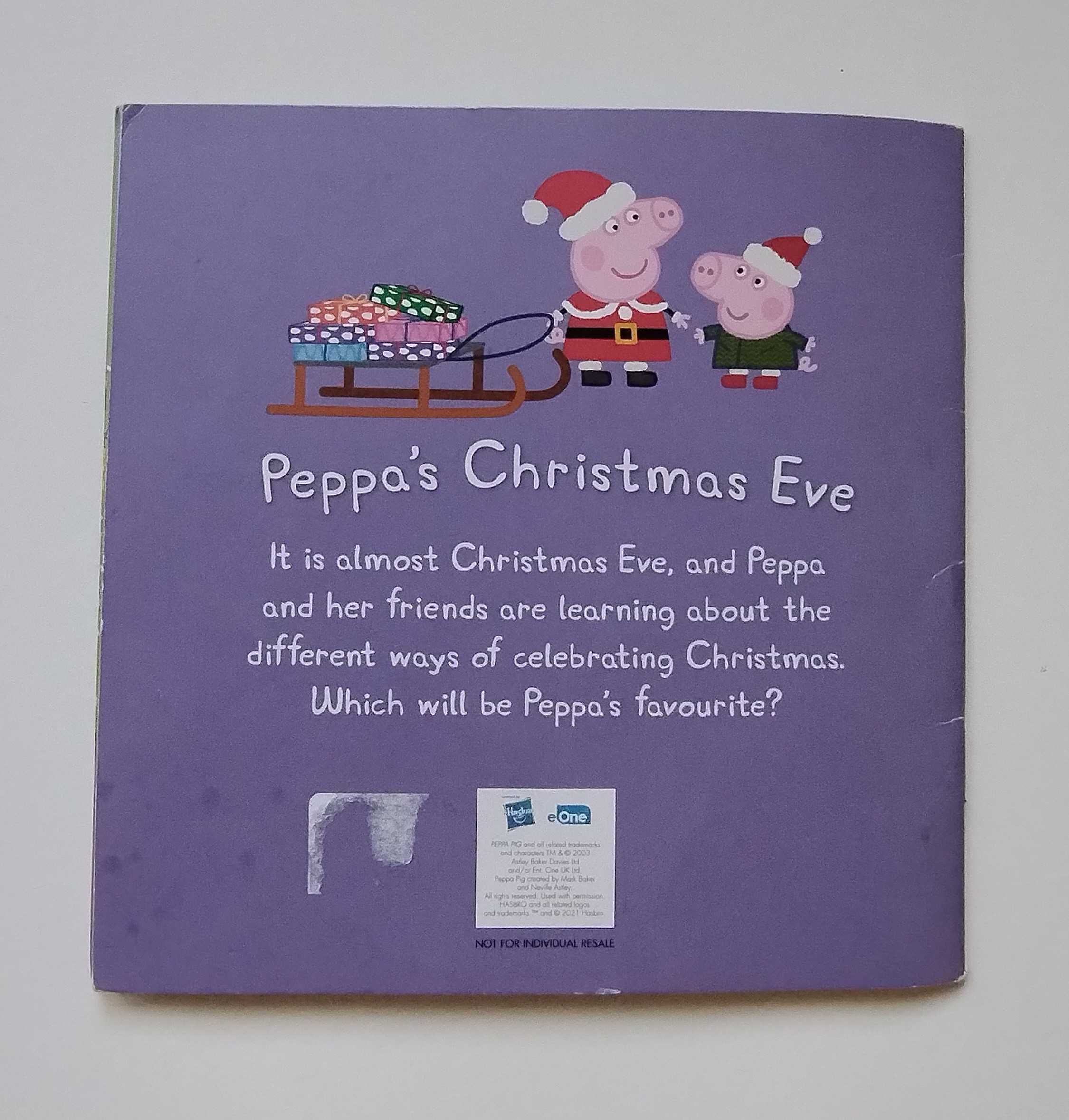 Świnka Peppa Pig Peppa's Christmas Eve książka po angielsku english