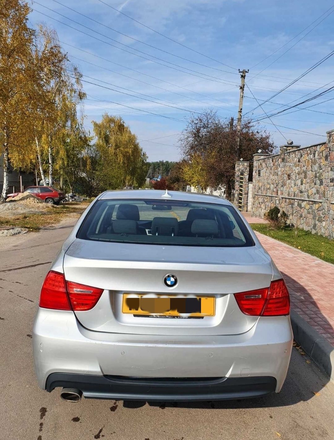 М бампер задній bmw e90 дорестайл, рестайл