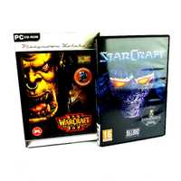 WARCRAFT III + dodatek The frozen throne Starcraft 1 PC Strategie PL