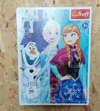 Frozen puzzle duże gigant maxi 36 szt wielkoformatowe