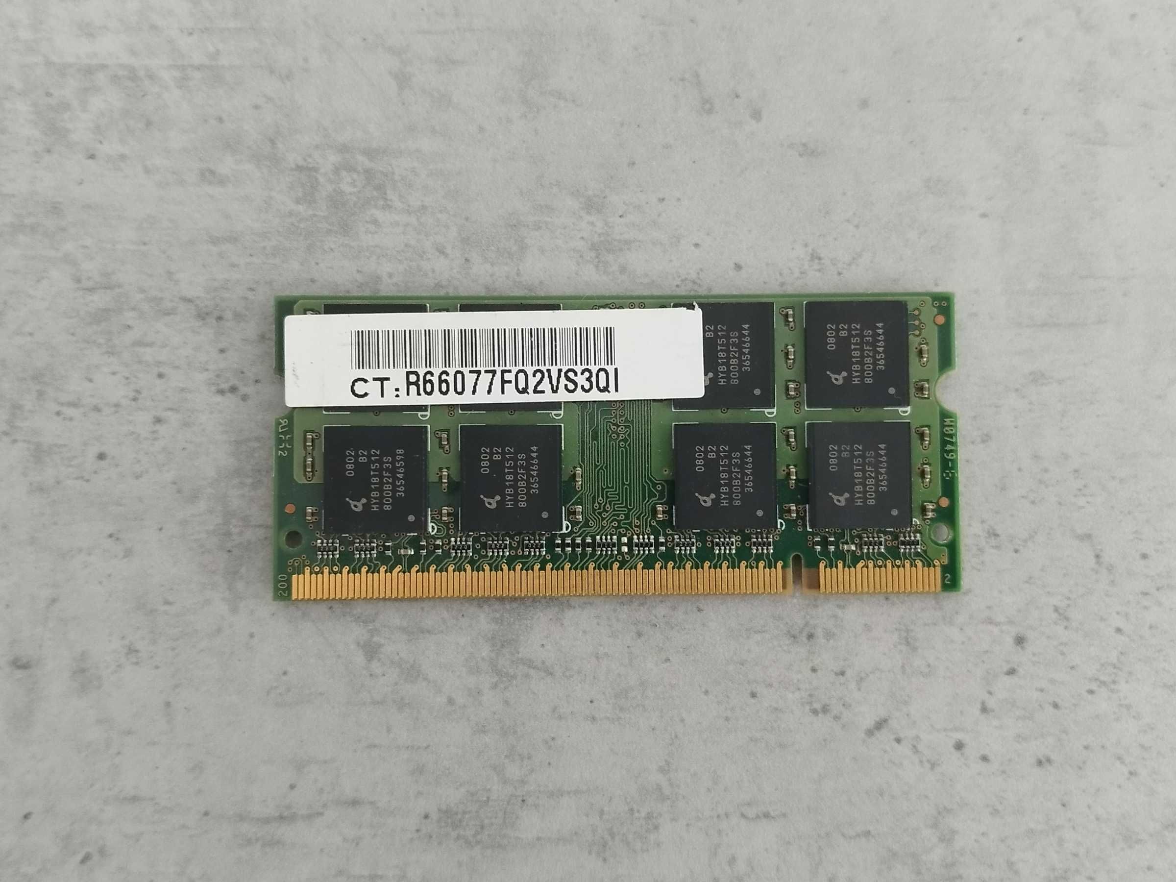 Pamięć RAM DDR2 QIMONDA HYS64T128021EDL-3S-B2 1 GB