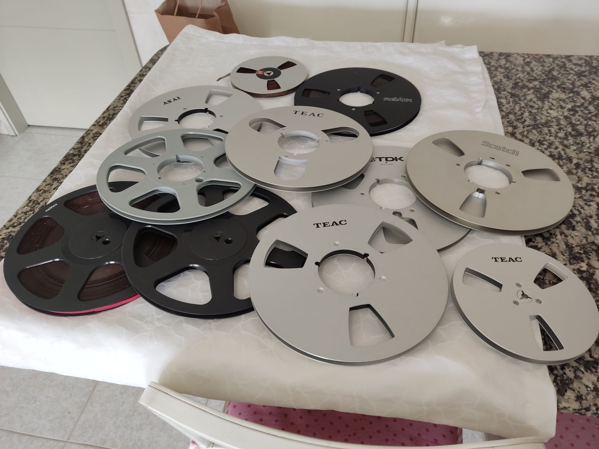 Bobines de Alumínio de 18 CMS.