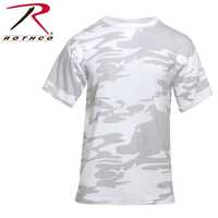 Белый камуфляж футболка ROTHCO размер XL