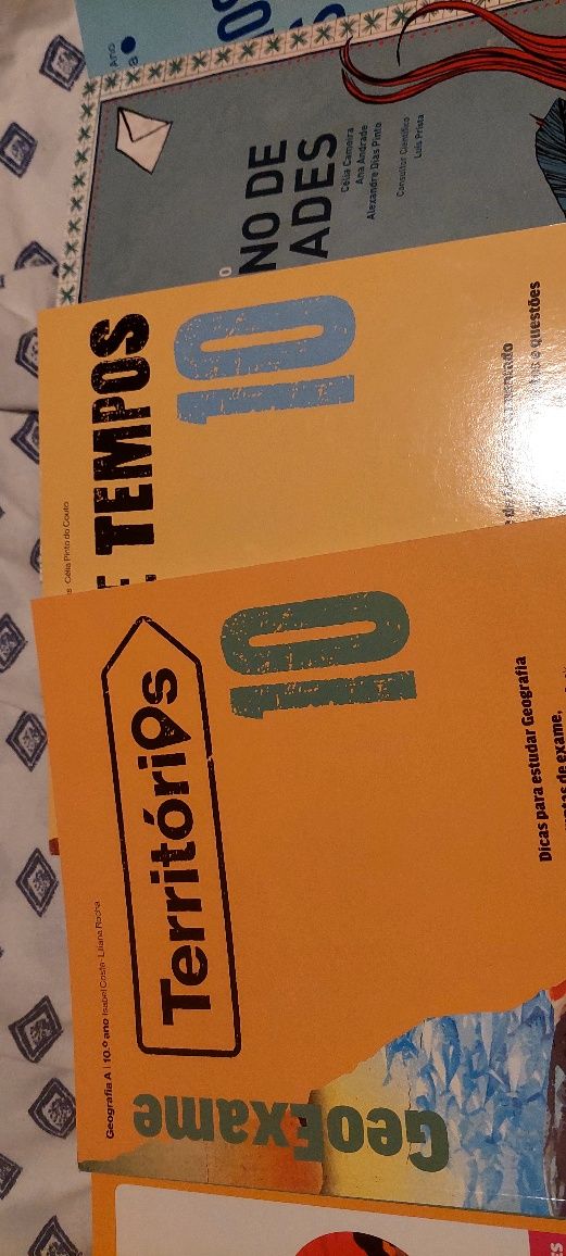 Livros escolares atividades 10.ano e 11.ano