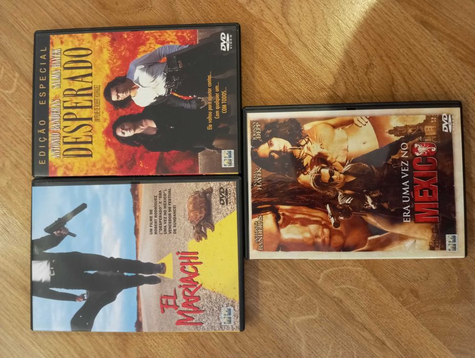 Trilogia DVDs Robert Rodriguez Edição especial colecionador