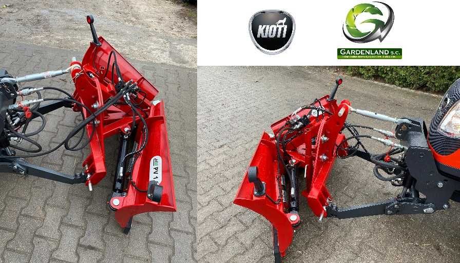 Traktor KIOTI CX2510, 24,5KM, pług do śniegu, posypywarka ODŚNIEŻANIE